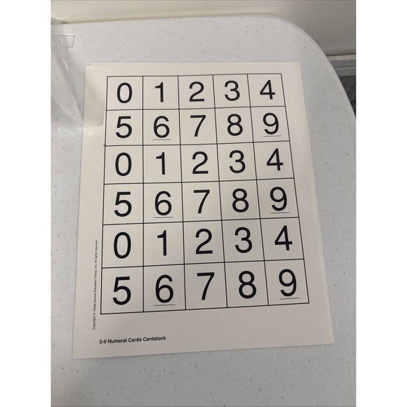 Every Day Counts Partner Games For Number Concepts W/ Class Cardstock Pkg 4th Gr - Picture 7 of 14